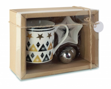 Logotrade promotional item picture of: Mug mini plate filter in box